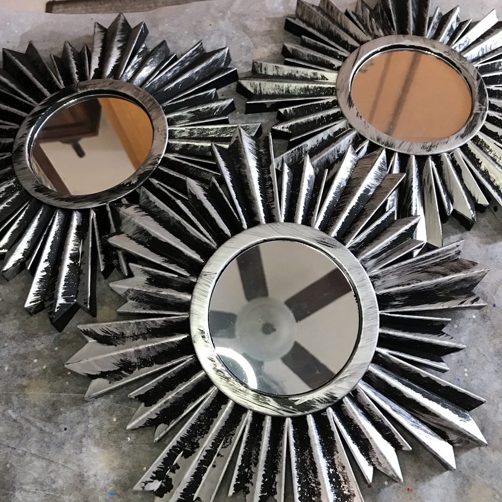 3 wall decor mirrors